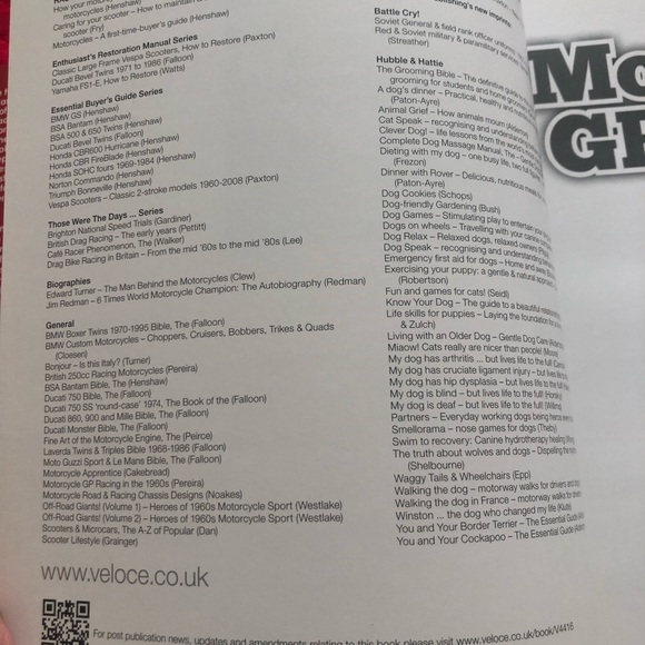 Motorcycle Racing Book Collection - Picture 15 of 16